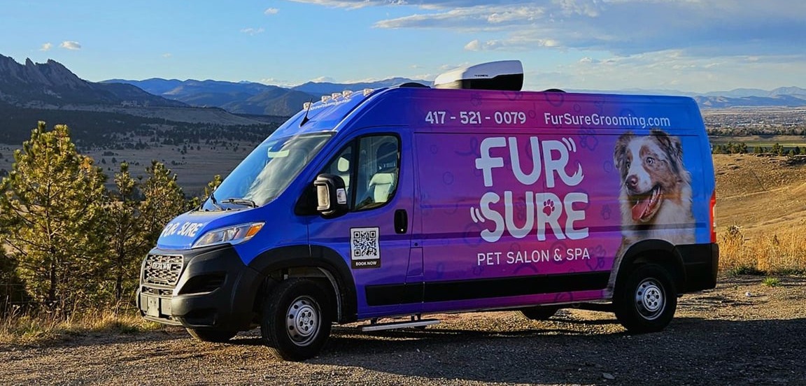 Fur Sure Grooming Van